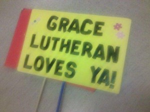 Grace Lutheran Sign